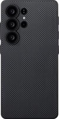 Чехол PIN Button для Galaxy S25 Ultra кевлар черный