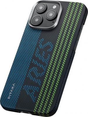 Чехол Tactile Woven Case для iPhone 16 Pro Max StarPeak Milky Way Galaxy (KI1602PMY – фото 8