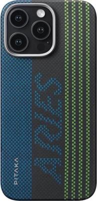Чехол Tactile Woven Case для iPhone 16 Pro Max StarPeak Milky Way Galaxy (KI1602PMY
