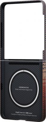 Чехол Ultra-Slim Case для Galaxy Z Flip7, кевлар коричневый – фото 2