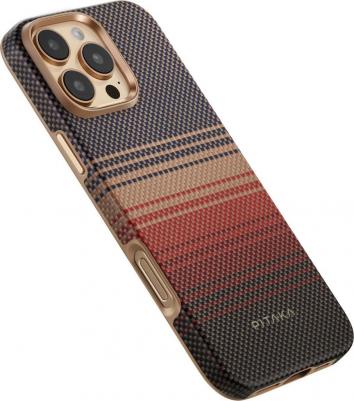 Противоударный чехол Military-Grade Protective Case для iPhone 16 Pro - Sunset – фото 9