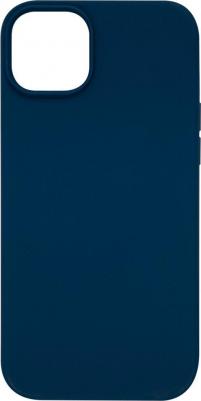 Чехол для APPLE iPhone 14 Plus с микрофиброй Blue УТ000032642