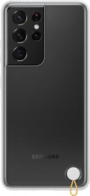 Чехол Clear Protective Cover для Galaxy S21 Ultra белый – фото 3
