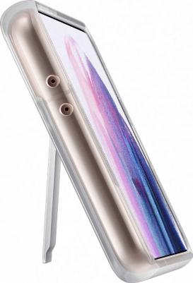 Чехол Clear Standing Cover для Galaxy S21+ (EF-JG996CTEGRU) прозрачный – фото 4
