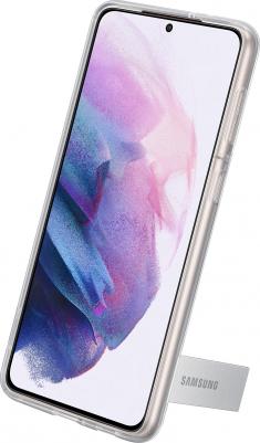 Чехол Clear Standing Cover для Galaxy S21+ (EF-JG996CTEGRU) прозрачный – фото 7