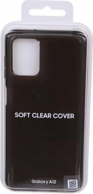 Чехол для Samsung Galaxy A12 Soft Clear Cover черный – фото 4