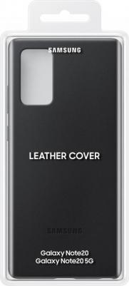 Чехол для Samsung Galaxy Note 20 SM-N980 Leather Cover чёрный – фото 4