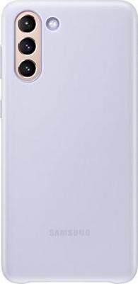 Чехол для Samsung Galaxy S21+ SM-G996 Smart LED Cover белый – фото 2