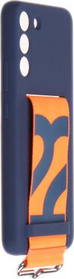 Чехол для Samsung Galaxy S22 Plus Silicone with Strap Cover Dark Blue EF-GS906TNEGRU – фото 1