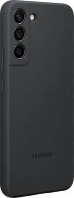 Чехол для Samsung S22+ Silicone Cover Black EF-PS906TBEGRU – фото 2
