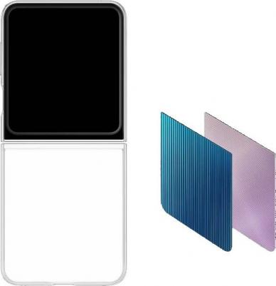 Чехол FlipSuit B5, для Samsung Galaxy Z Flip5, прозрачный [ef-zf731ctegru] – фото 2