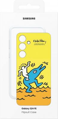 Чехол Flipsuit Case Galaxy S24 FE желтый – фото 6