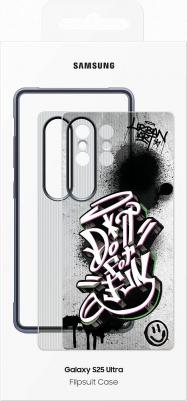 Чехол Flipsuit Case Galaxy S25 Ultra черный – фото 7