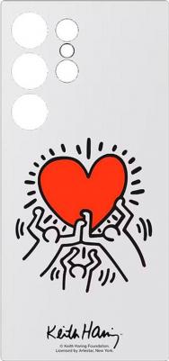 Чехол Flipsuit Case S24 Ultra, для Samsung Galaxy S24 Ultra, белый/прозрачный [ef-ms928cwegru]