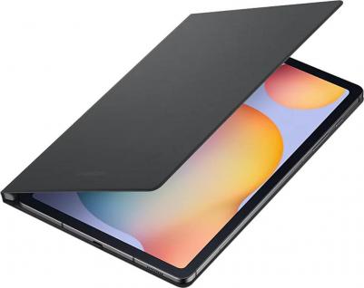 Чехол Galaxy Tab S6 lite Book Cover полиуретан серый (EF-BP610PJEGRU) – фото 5