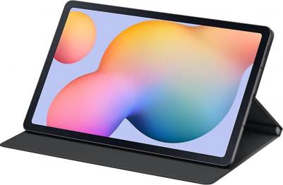 Чехол Galaxy Tab S6 lite Book Cover полиуретан серый (EF-BP610PJEGRU) – фото 6