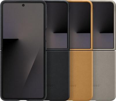 Чехол Kindsuit Case для Galaxy Z Flip 7 серо-коричневый – фото 2