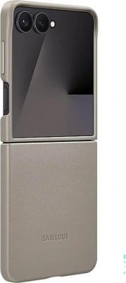 Чехол Kindsuit Case для Galaxy Z Flip 7 серо-коричневый – фото 3