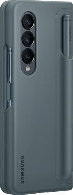 Чехол-книжка Galaxy Z Fold4 + S Pen EF-OF93PCJEGRU Standing Cover серо-зелёный – фото 4