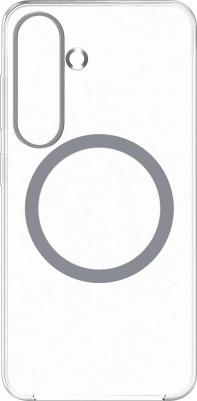 Чехол-крышка Clear Magnet Case для Galaxy S25, поликарбонат/термополиуретан, прозрачный