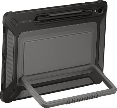 Чехол-крышка Outdoor Cover, для Samsung Galaxy Tab S9, титан [ef-rx710cbegru] – фото 5