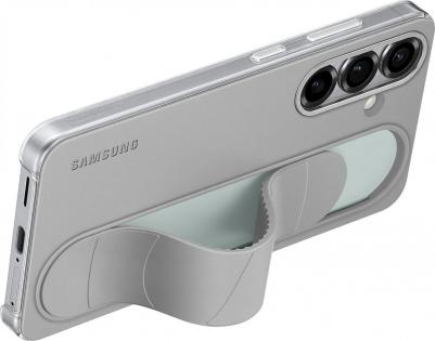 Чехол-крышка Standing Grip Case для Galaxy S25, поликарбонат / силикон, серый – фото 1