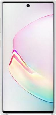 Чехол Leather Cover Note 10 White – фото 1