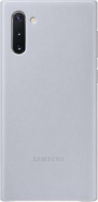 Чехол Leather Cover Note 10 White – фото 2