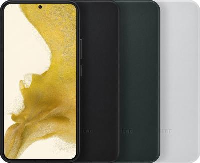 Чехол Leather Cover S22+ Gray – фото 4