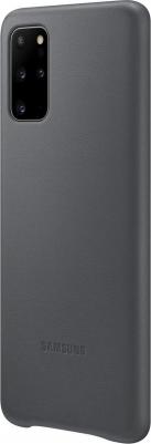 Чехол Leather Cover Y2 для Galaxy S20+ Grey – фото 1