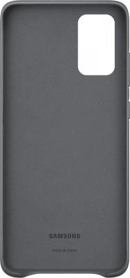 Чехол Leather Cover Y2 для Galaxy S20+ Grey – фото 3