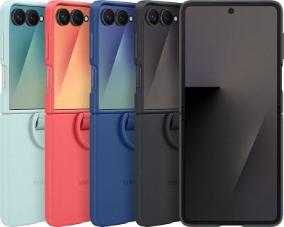 Чехол Ring Case для Z Flip7 синий – фото 5