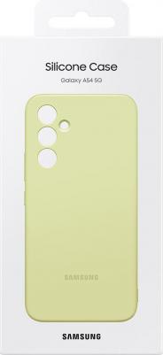 Чехол Silicone Case A54, для Samsung Galaxy A54, лайм [ef-pa546tgegru] – фото 4