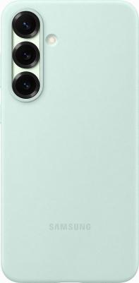 Чехол Silicone Case Galaxy S25+ мятный