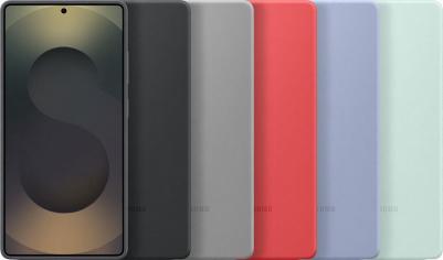 Чехол Silicone Case Galaxy S25 Ultra мятный – фото 4