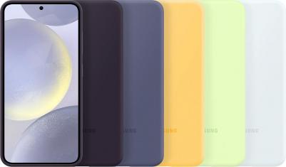 Чехол Silicone Case S24, для Samsung Galaxy S24, темно-фиолетовый [ef-ps921teegru] – фото 3