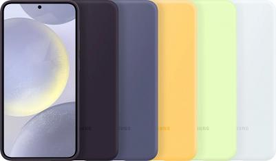 Чехол Silicone Case S24+ (EF-PS926TVEGRU) Violet – фото 5