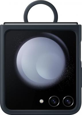 Чехол Silicone Case with Ring B5, для Samsung Galaxy Z Flip5, синий [ef-pf731tnegru]