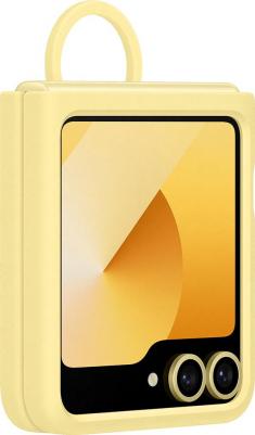 Чехол Silicone Case Z Flip6 Желтый – фото 1