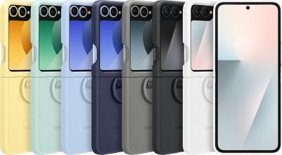 для Samsung Z Flip6/Flip7 FE, белый (EF-PF741TWEGRU) – фото 3