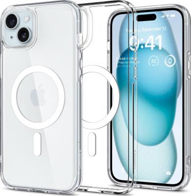 Чехол для iPhone 15 - Ultra Hybrid (MagFit) - Белый - ACS06802 – фото 1