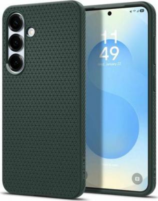 Чехол Liquid Air для Galaxy S25 / Галакси С25 зеленый ACS09001 – фото 1