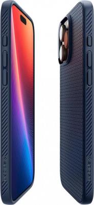 Чехол Liquid Air для iPhone 16 Pro, синий ACS08118 – фото 4
