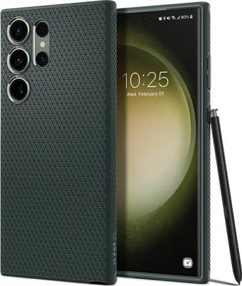 Чехол Liquid Air для Samsung Galaxy S23 Ultra (ACS05615) зеленый
