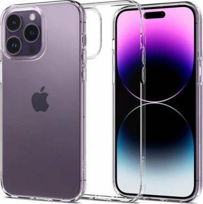 Чехол Liquid Crystal для iPhone 14 Pro Max, прозрачный (ACS04809)