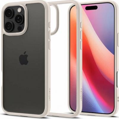 Чехол на iPhone 16 Pro Max Ultra Hybrid / Чехол для Айфон 16 Про Макс Бежевый – фото 1
