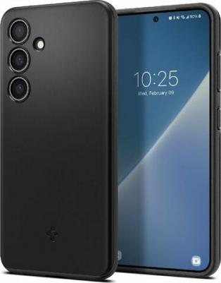 Чехол на Samsung Galaxy S24 Thin Fit / чехол для Галакси С24 тонкий, противоударный, с защитой камеры, черный