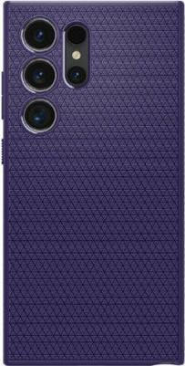 Чехол на Samsung Galaxy S24 Ultra Liquid Air / чехол для Галакси С24 Ультра накладка, противоударный, с защитой камеры, фиолетовый – фото 2