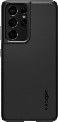 Чехол - накладка Thin Fit, black - Galaxy S21 Ultra – фото 3