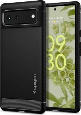 Чехол Rugged Armor для Google Pixel 6 (2021) - Matte Black